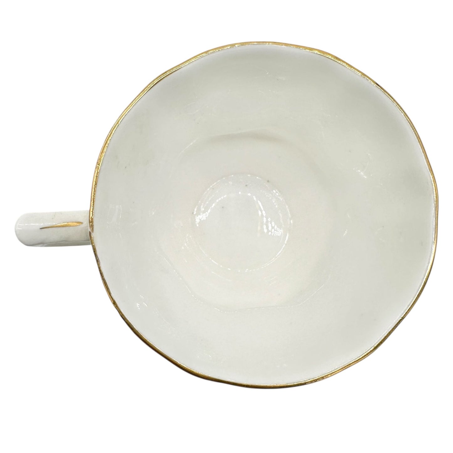 Royal Windsor Fine Bone China Floral Tea Cup Saucer Floral England Vtg Numbered