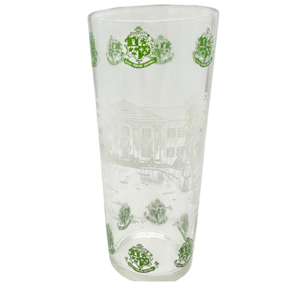 1960s Set of 5 Glasses 12 oz Deus Major Columna God is the Greatest of Supports