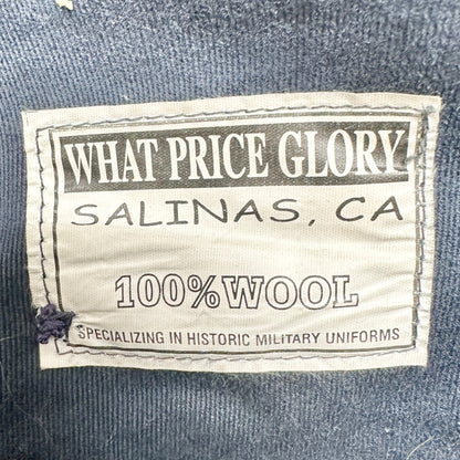 Civil War Reenactment Wool Pants Mens 35x31 Union Navy Blue Military Style Wool