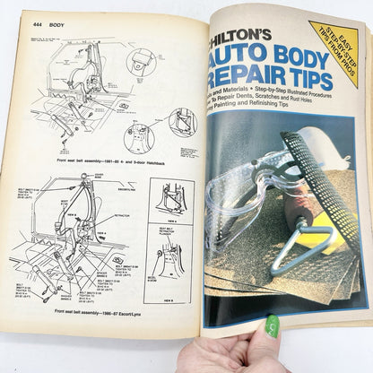 Chiltons Repair Manual 8316 Ford Escort Mercury Lynx 1981-92 Paperback Pub 1998