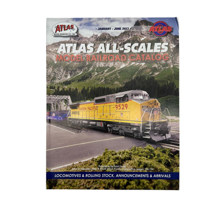 Atlas All Scales Model Railroad Catalog Locomotives Rolling Stock Jan-June 2017