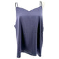 Skies Are Blue Womens 2X Camisole Top Navy Adj Straps Eco-Friendly Recycled Poly