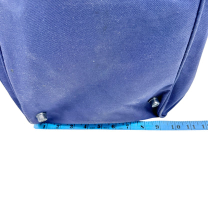Shugon Blue Travel Duffel Bag Detachable Strap Multiple Compartments 19x11x9