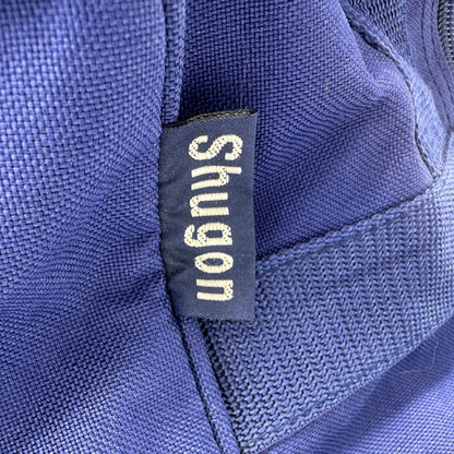 Shugon Blue Travel Duffel Bag Detachable Strap Multiple Compartments 19x11x9
