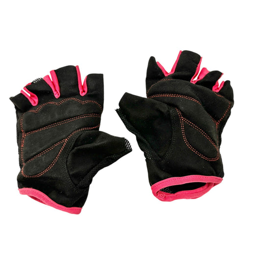 Curves Fitness Fingerless Gloves One Size Black Pink For Women Workout by Avon