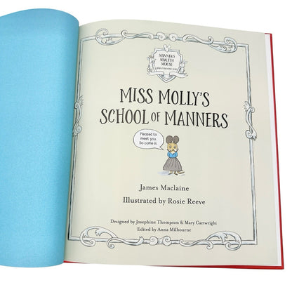 Miss Molly's School of Manners by James Maclaine (2019, Hardcover) Usborne