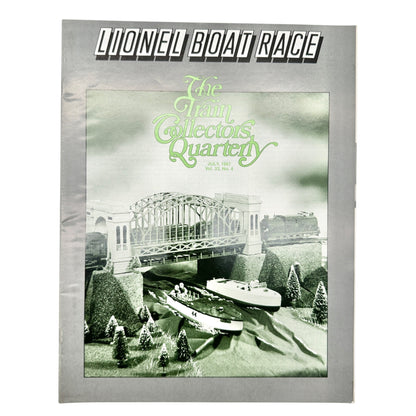 The Train Collectors Quarterly Magazines Vol 33 No 4 & Vol 62 No 3+4 Collectible