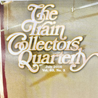 The Train Collectors Quarterly Magazines Vol 33 No 4 & Vol 62 No 3+4 Collectible