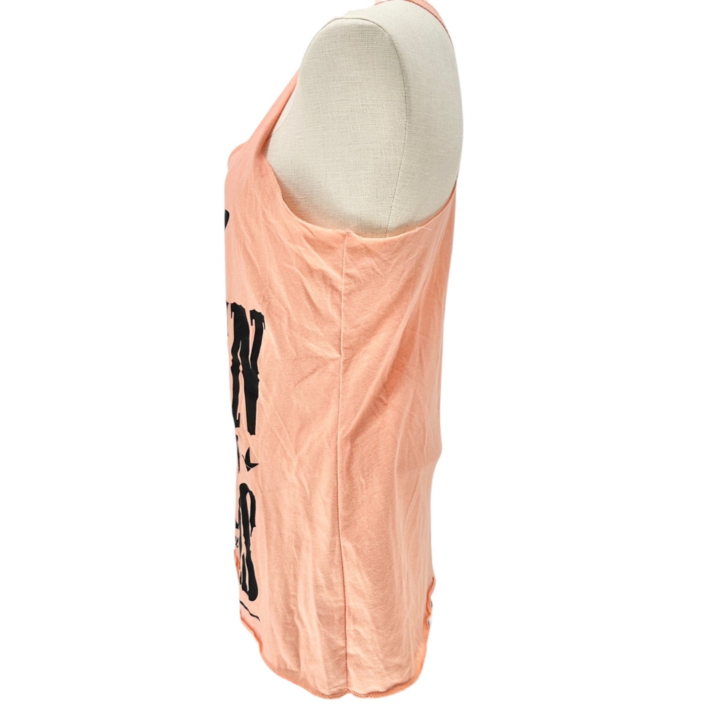 Real Women Drive Trucks Racerback Tank Top Large Peach By Luckless Outfitters