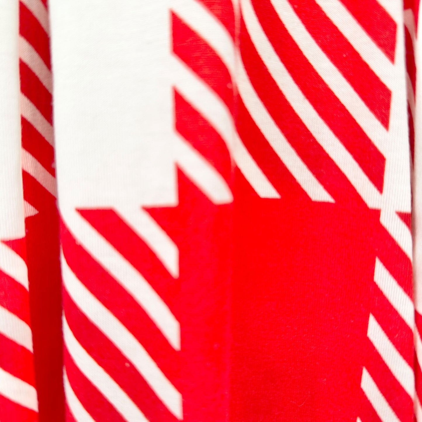 LuLaRoe A-Line Pleated Skirt Womens L Red White Checkered Soft Stretch USA Made