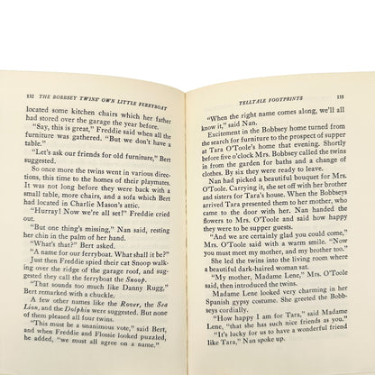 The Bobbsey Twins Own Little Ferryboat Hardcover By Laura Lee Hope 1956 Book Vtg