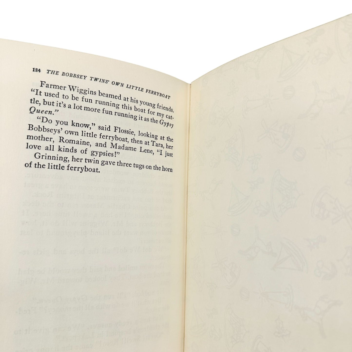 The Bobbsey Twins Own Little Ferryboat Hardcover By Laura Lee Hope 1956 Book Vtg