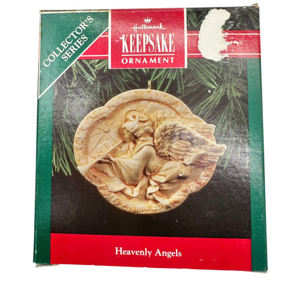Hallmark Keepsake 1992 Heavenly Angels Series Ornament Dated Handcrafted 3.5"W