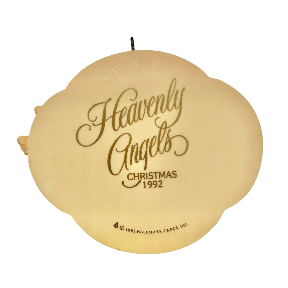 Hallmark Keepsake 1992 Heavenly Angels Series Ornament Dated Handcrafted 3.5"W