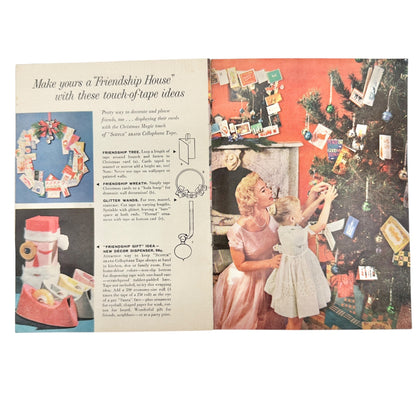 Vintage 1959 "Christmas Magic" McCalls & American Home Magazine Gift Guide