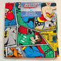 Fat Quarter Fabric Justice League DC Comics Vibrant Colors 18"x21" Cotton