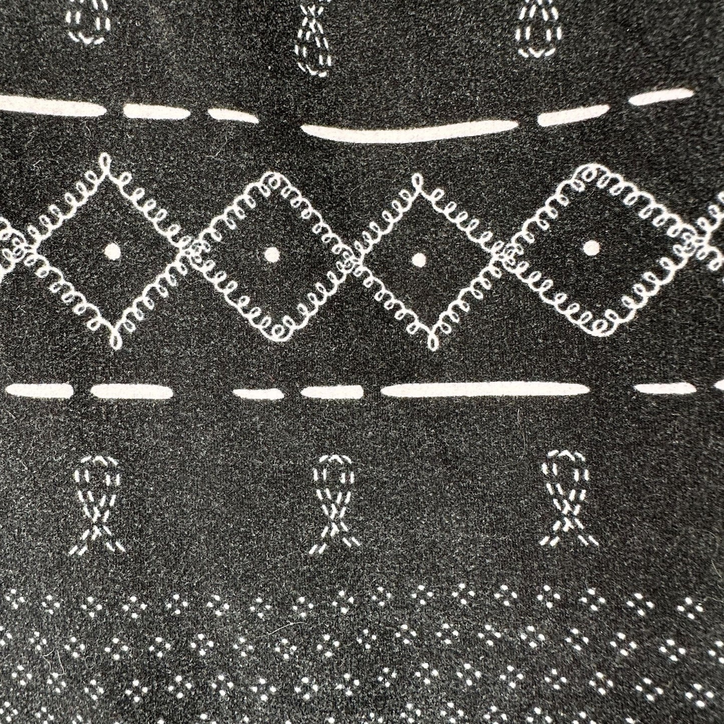 LuLaRoe Leggings Womens Tall and Curvy Black White Geometric Print Stretchy Soft