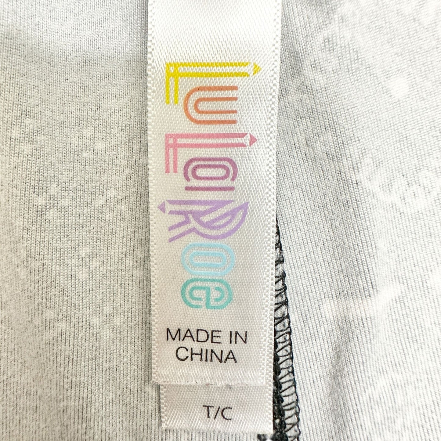 LuLaRoe Leggings Womens Tall and Curvy Black White Geometric Print Stretchy Soft