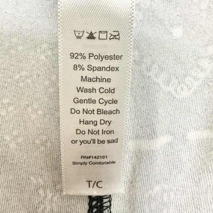 LuLaRoe Leggings Womens Tall and Curvy Black White Geometric Print Stretchy Soft