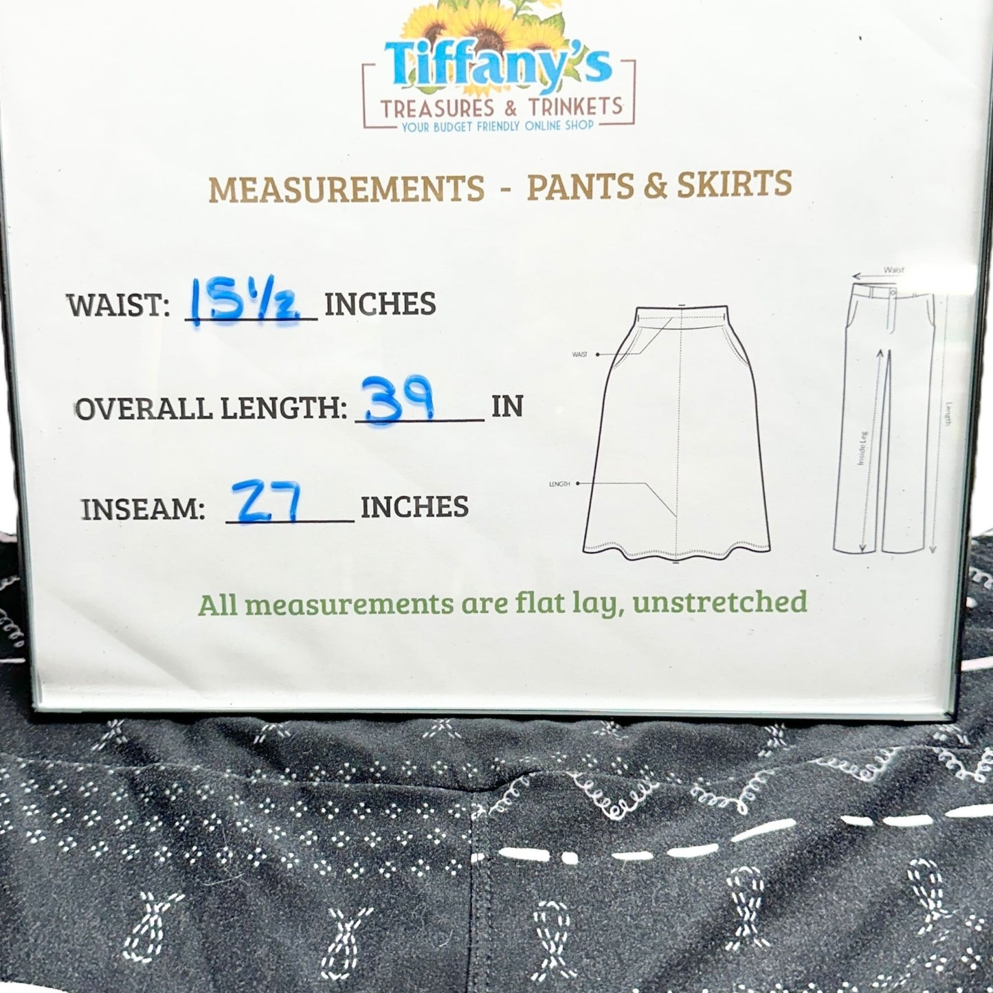 LuLaRoe Leggings Womens Tall and Curvy Black White Geometric Print Stretchy Soft