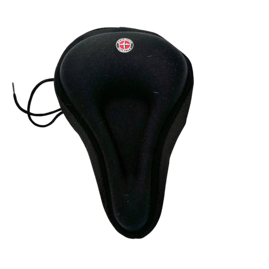 Schwinn Bicycle Bike Seat Gel Contour Cushion Cover 11 inches Solid Black NEW