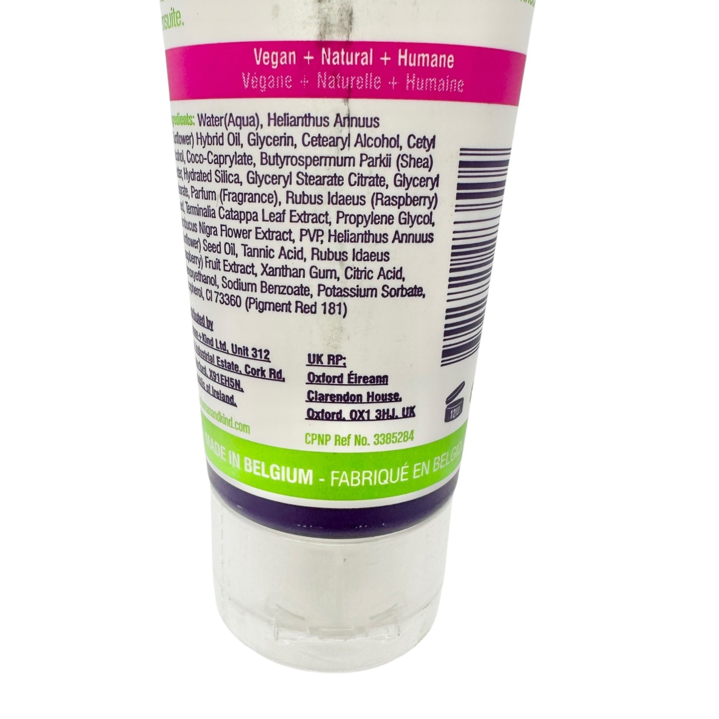 Moisturizing Hand Scrub Elderflower and Raspberry 2-In-1 Human+Kind 2.5 Fl Oz