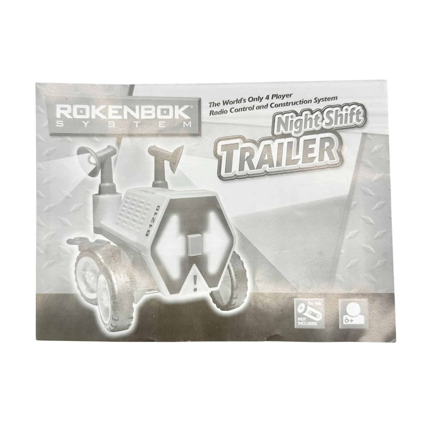 Rokenbok Night Shift Trailer B1210 Playset Manuals Accessories RC Construction