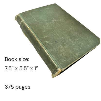 The First Year of Greek by James Turney Allen PhD 1921 Hardcover Book Antique