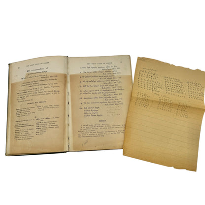 The First Year of Greek by James Turney Allen PhD 1921 Hardcover Book Antique