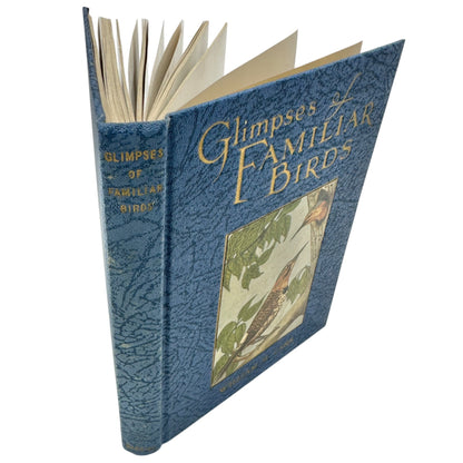 Glimpses Of Familiar Birds By William H. Carr 1931 Hardcover Illustrated
