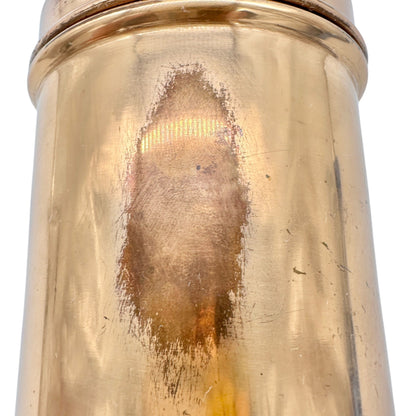 Vintage Copper Cheese Shaker With Handle and Perforated Lid Solid Copper Korea