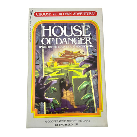 Choose Your Own Adventure Game House Of Danger By Z-Man Games