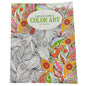 Fabulous Florals Adult Coloring Book 24 Designs Premium Perforated Leisure Arts