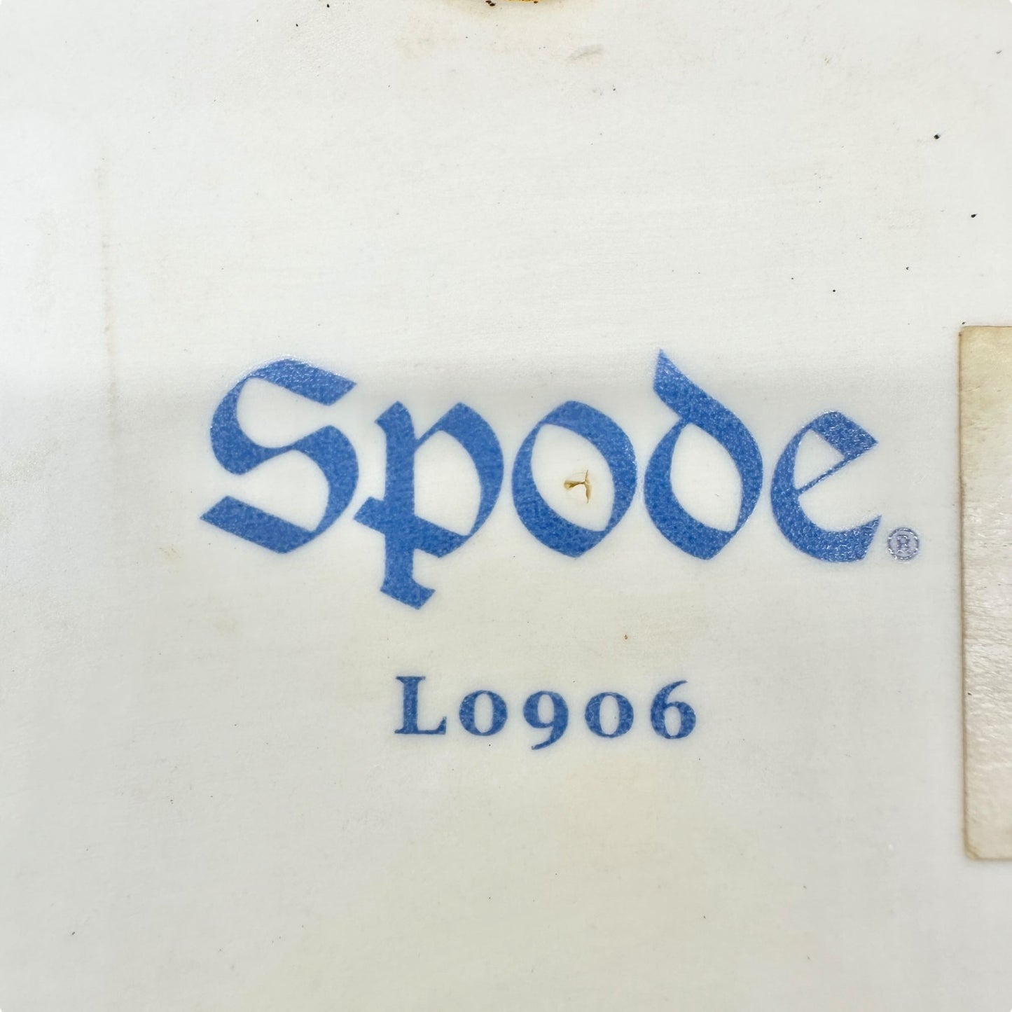 Spode Blue Room Square Ceramic Trivet with Women at Well Blue and White 6x6