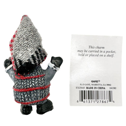 Little Christmas Gnome Charm With Poem Card 2.5 Inches Ganz Collectible Figurine