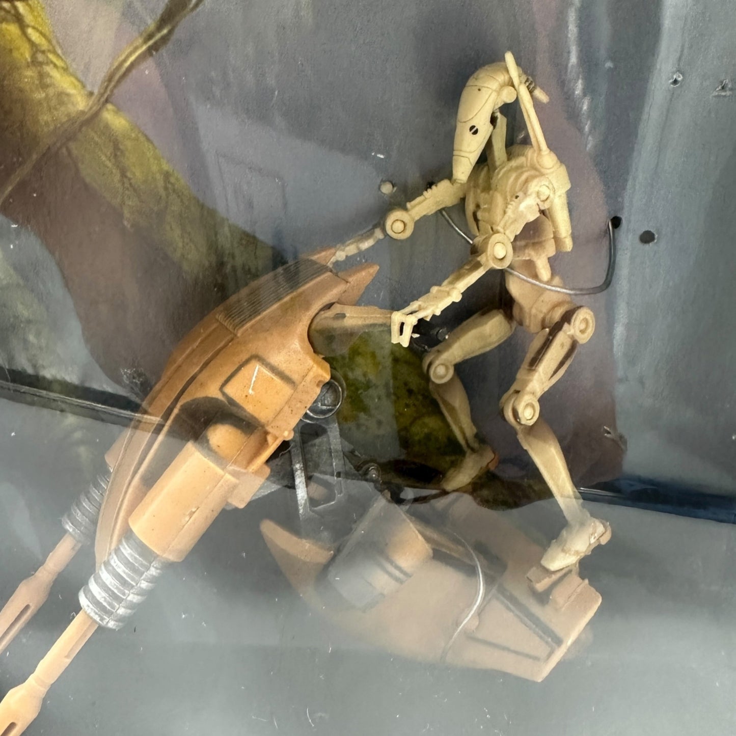 Star Wars Episode I Stap And Battle Droid Kenner The Power Of The Force 1998