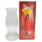 Pyrex Hurri-Candle Glass Globe & Base By Corning Decorative Accent Candles