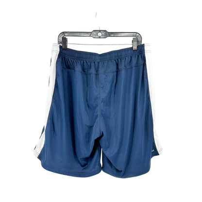 Adidas ClimaCool Blue Athletic Shorts Mens Size L Drawstring Lightweight