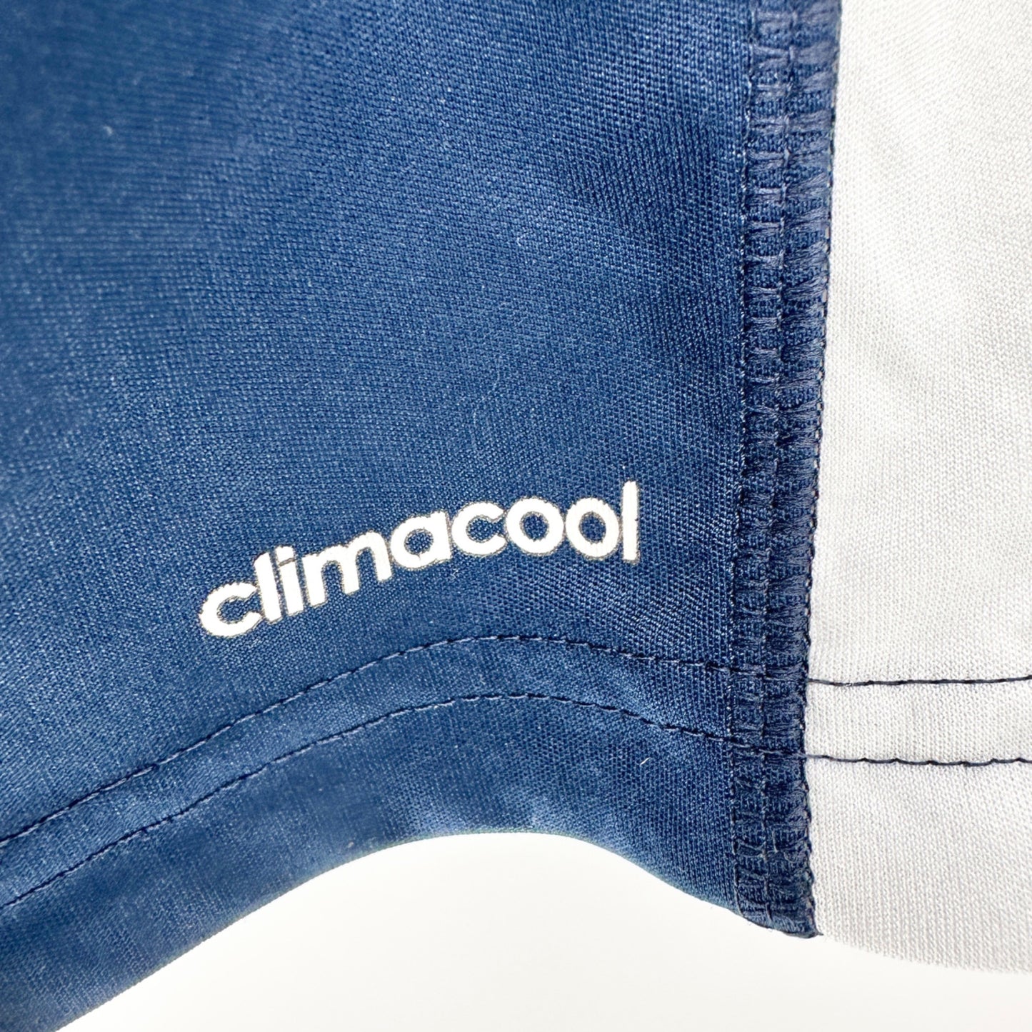 Adidas ClimaCool Blue Athletic Shorts Mens Size L Drawstring Lightweight