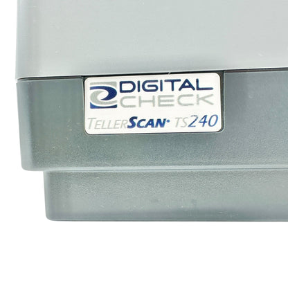 Digital Check TellerScan TS240 50 DPM Check Scanner With Power Cord