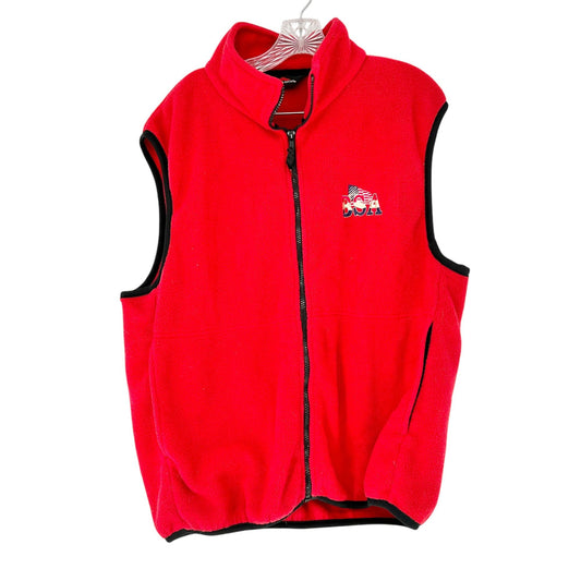 Boy Scouts of America Fleece Vest XL Red by Sierra Sport Outerwear Casual Wear