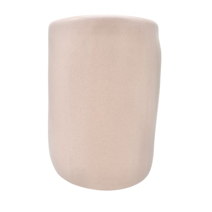 Rae Dunn Artisan Collection 20 oz Mug WAKE PRAY SLAY Pink with Black Letters NEW