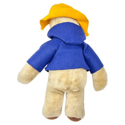 Handmade Paddington Bear Plush Removable Yellow Hat and Blue Coat 20 inch Tall