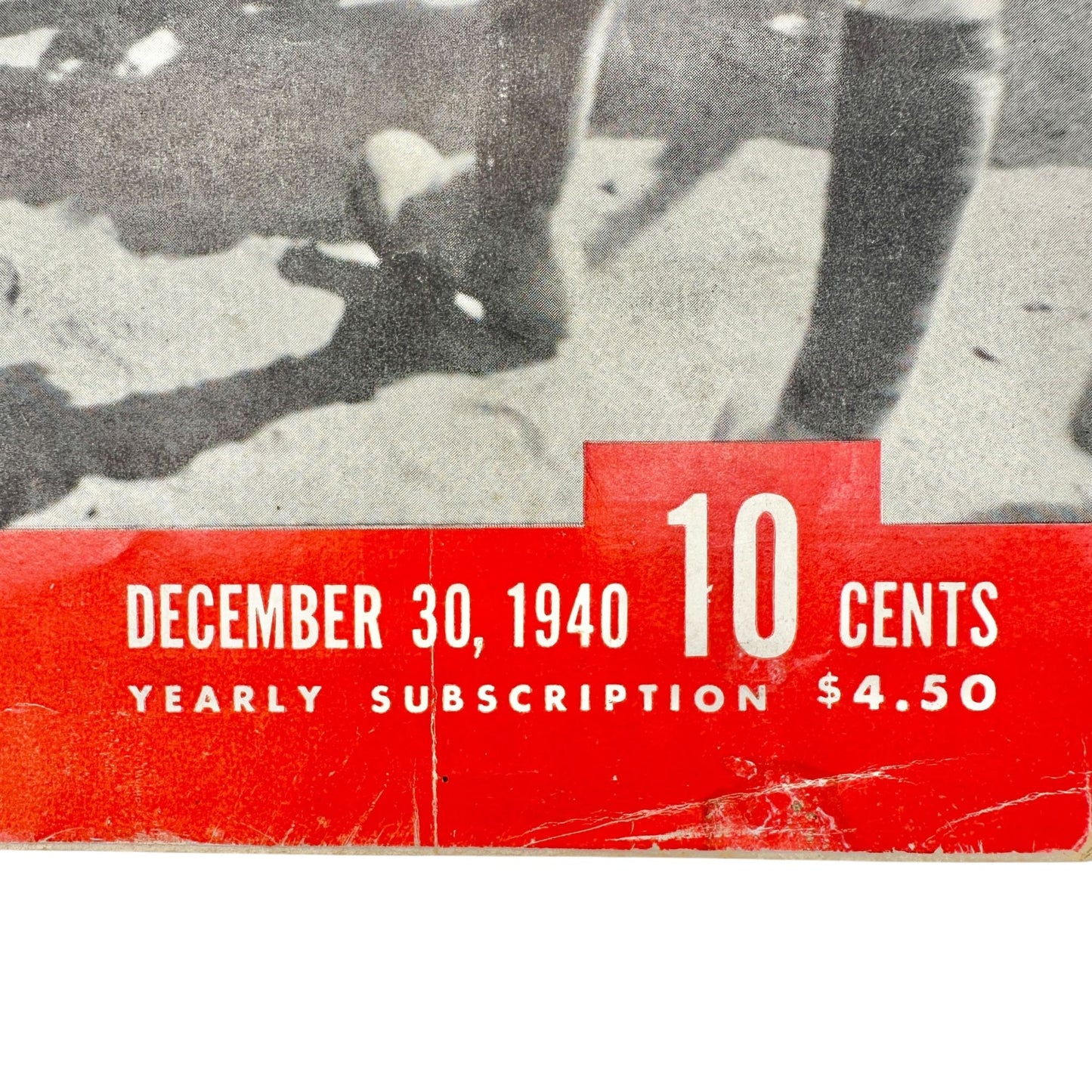 Life Magazine December 30 1940 Britains Desert Fighters WWII Era Vtg Collectible