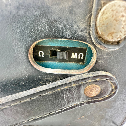 Vintage Megger Biddle Insulation Tester In Leather Case Made In USA and England