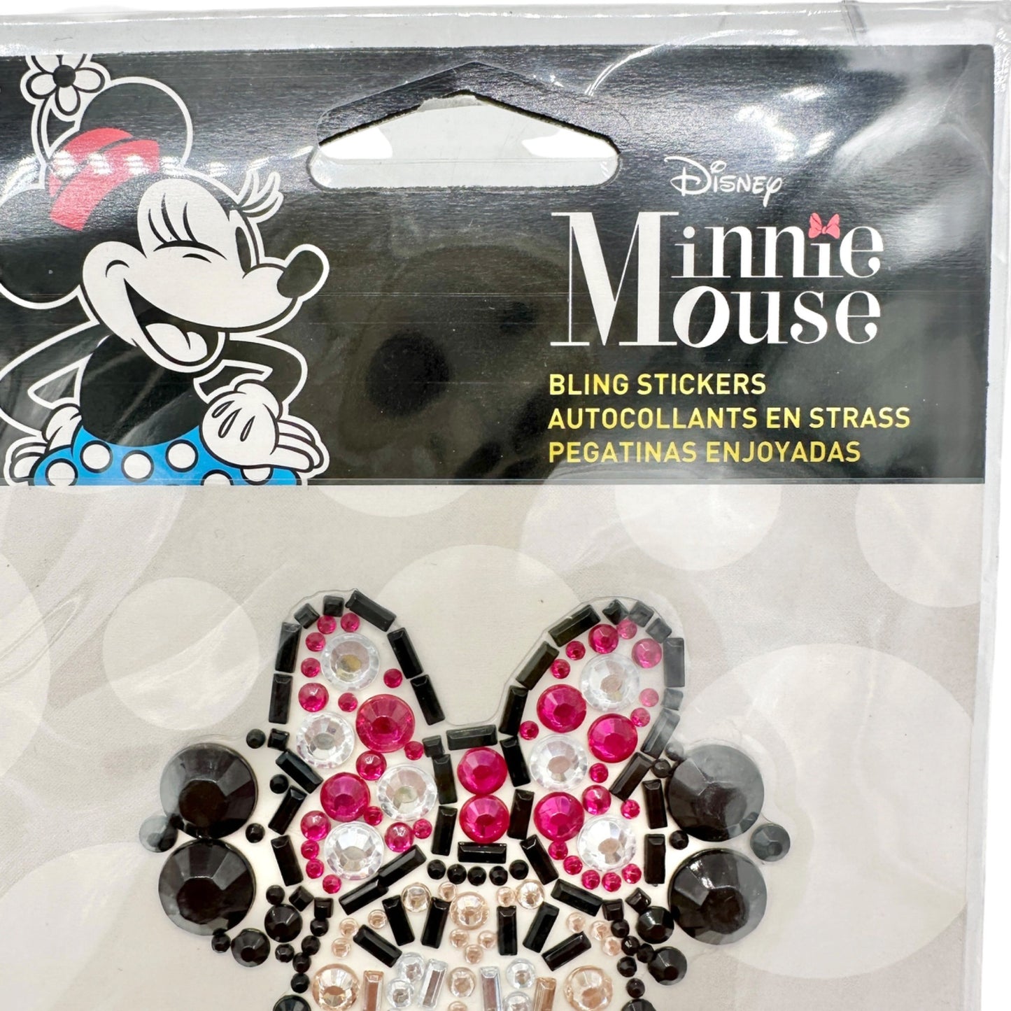 Disney Mickey and Minnie Mouse Bling Stickers 90 Yrs Magic Rhinestone Craft Set