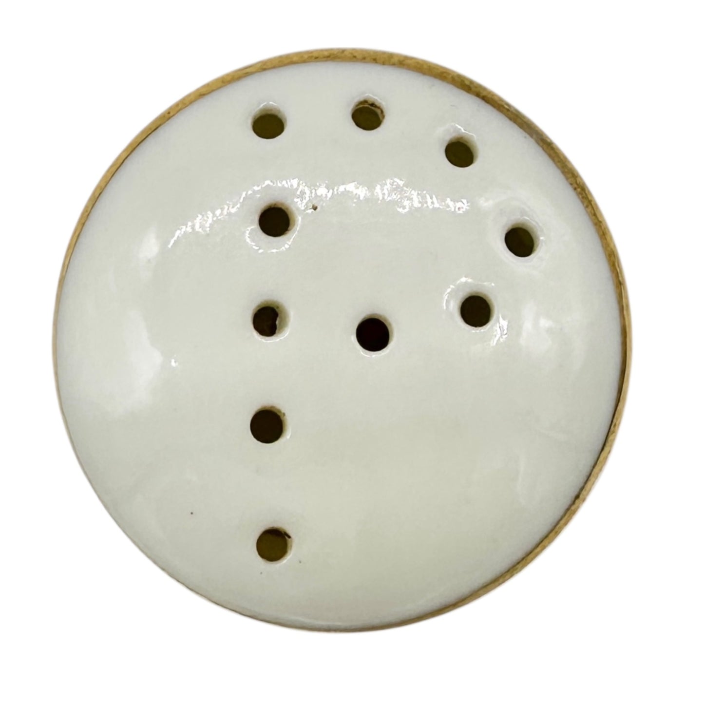 Vintage Kaysons Fine China Pepper Shaker Lily Of The Valley Design Gold Trim