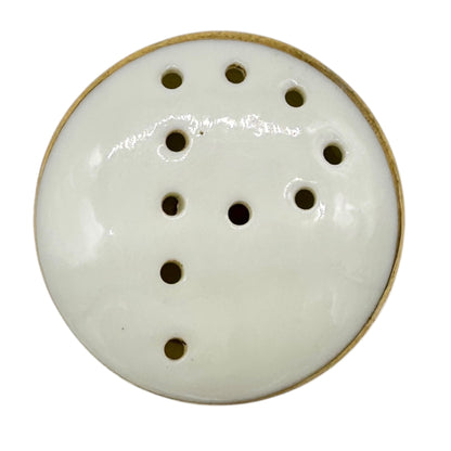Vintage Kaysons Fine China Pepper Shaker Lily Of The Valley Design Gold Trim
