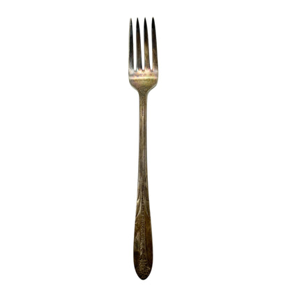 Various Vintage Spoon and Fork Collection WM Rogers R Wallace and More