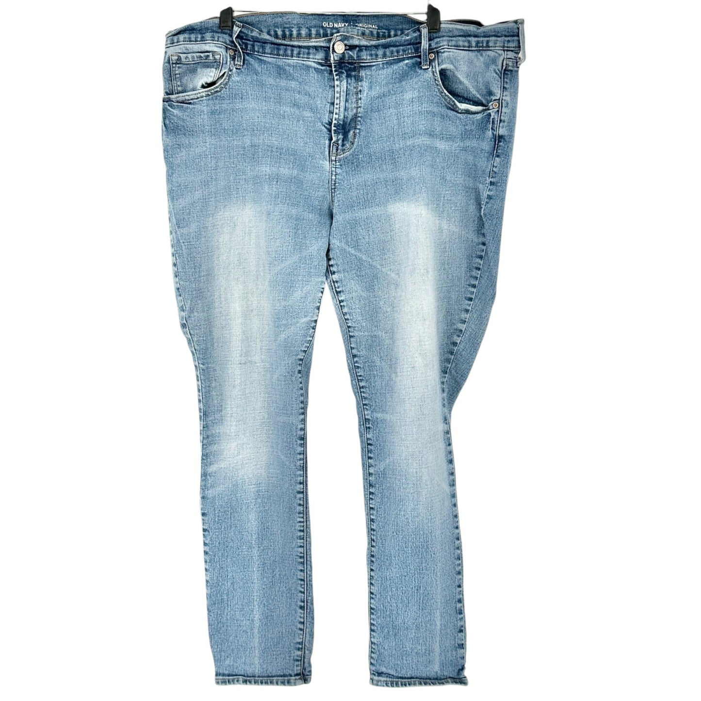 Old Navy Skinny Jeans Womens Size 18 Short Light Wash Mid Rise 5 Pockets Stretch